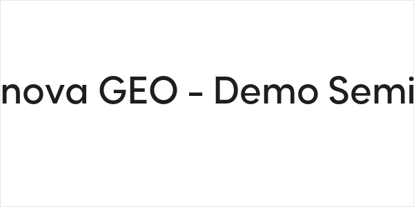 Rozanova GEO - Demo Semi Bold Logo