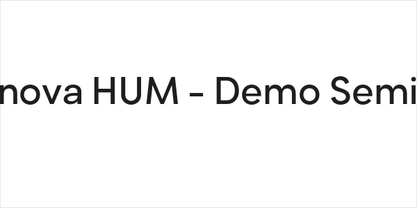 Rozanova HUM - Demo Semi Bold Logo