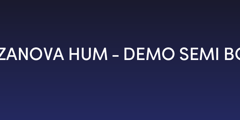 Rozanova HUM - Demo Semi Bold Social Header