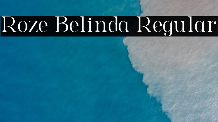 Roze Belinda Regular Example 1