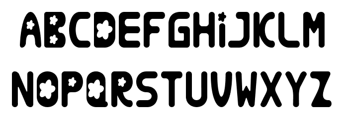 Rozelia - Demo Font LOWERCASE