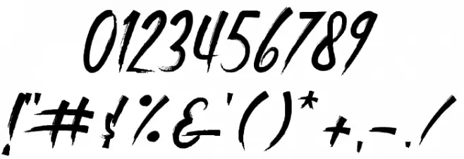 roastinkdemo Font OTHER CHARS