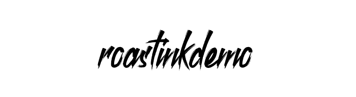 roastinkdemo  नि: शुल्क फ़ॉन्ट्स डाउनलोड