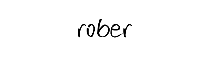 rober  font caratteri gratis