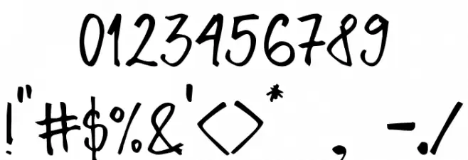 rober Font OTHER CHARS