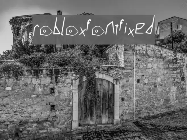 roblox_font__fixed_ Font examples