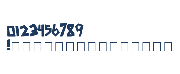 robo pimp slap Bold Other Characters