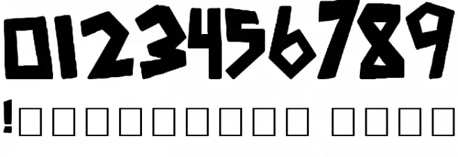 robo pimp slap Bold Font OTHER CHARS