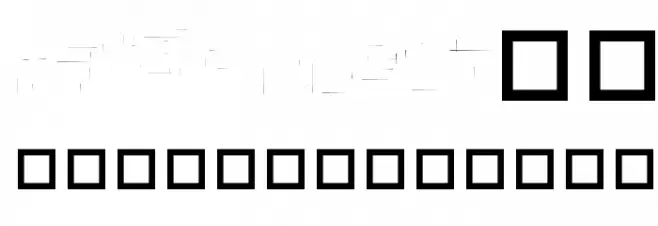 robot crisis  dingbats フォント 大文字