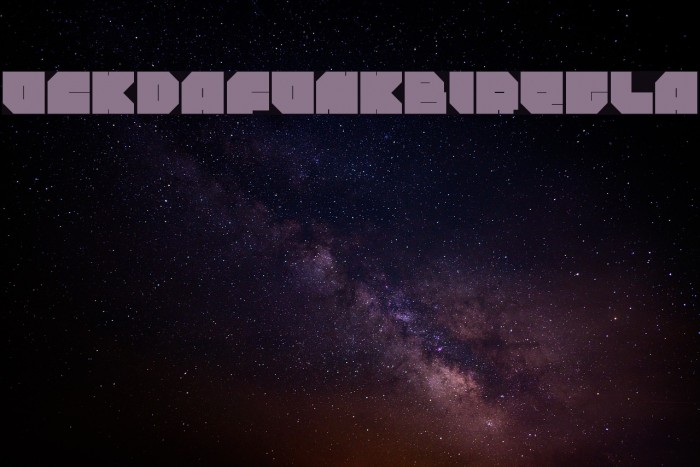 rockdafonkybitRegular Font examples