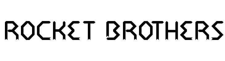rocket brothers  Frei Schriftart Herunterladen