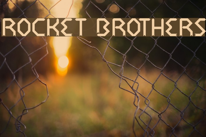 rocket brothers لخطوط تنزيل examples