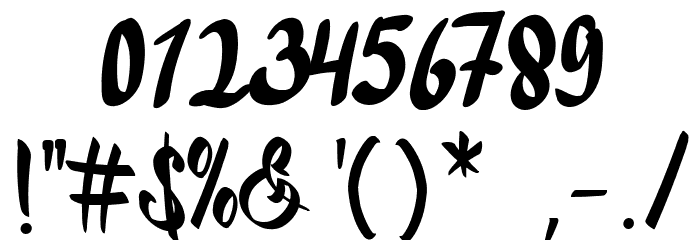 rockies Regular Font OTHER CHARS