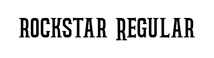 rockstar Regular  لخطوط تنزيل