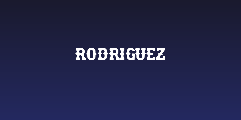 rodriguez Social Header