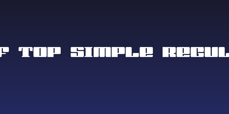 rof top simple Regular Social Header
