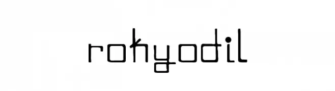 rokyodil  Free Fonts Download