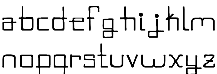 rokyodil Font LOWERCASE