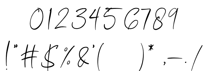 romanthica Font OTHER CHARS