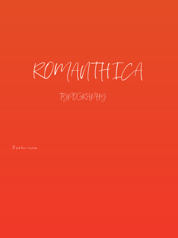 romanthica Poster
