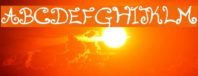 romanticfont2 Example 1