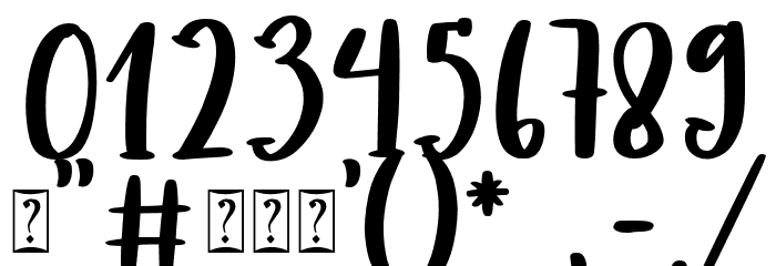 romanticstories Font OTHER CHARS