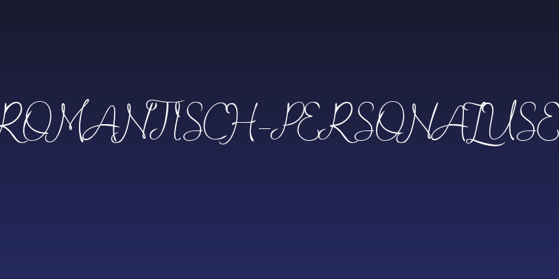 romantisch-personaluse Social Header