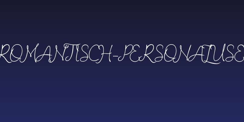 romantisch-personaluse Social Header