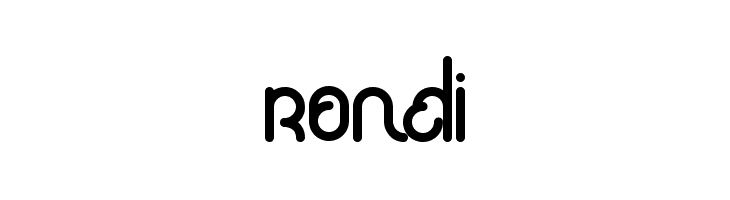 rondi  Free Fonts Download