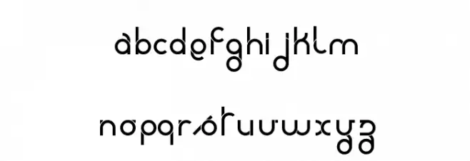 rondie Font Litere mari