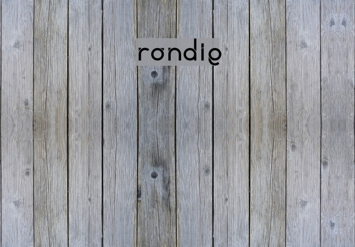 rondie Font examples