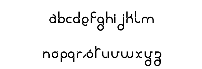 rondie Font LOWERCASE