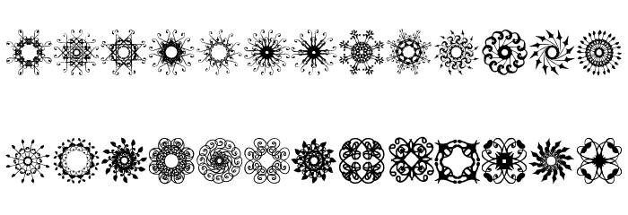 rosette110621 Font LOWERCASE