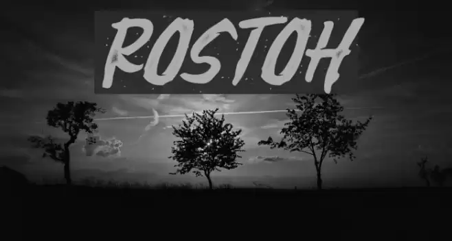 rostoh Font examples