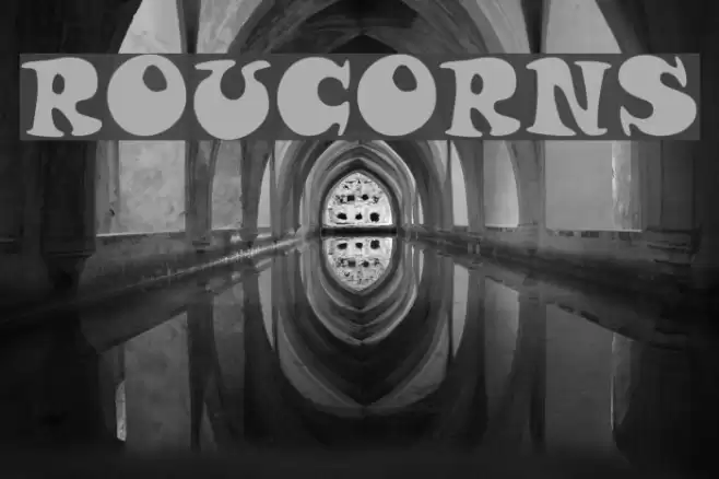 roucorns Font examples