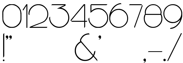 round Font OTHER CHARS