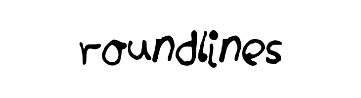 roundlines  font caratteri gratis