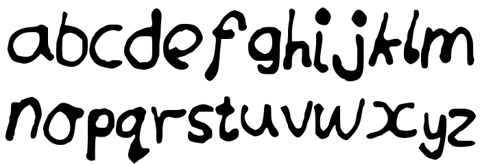 roundlines Font LOWERCASE