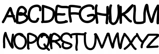 roundmol Шрифта ВЕРХНИЙ
