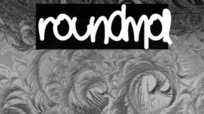 roundmol Font examples