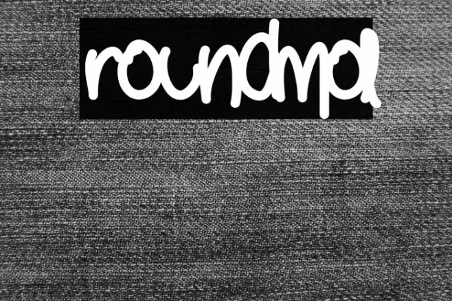 roundmol Font examples