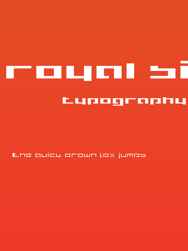 royal simplicity Poster