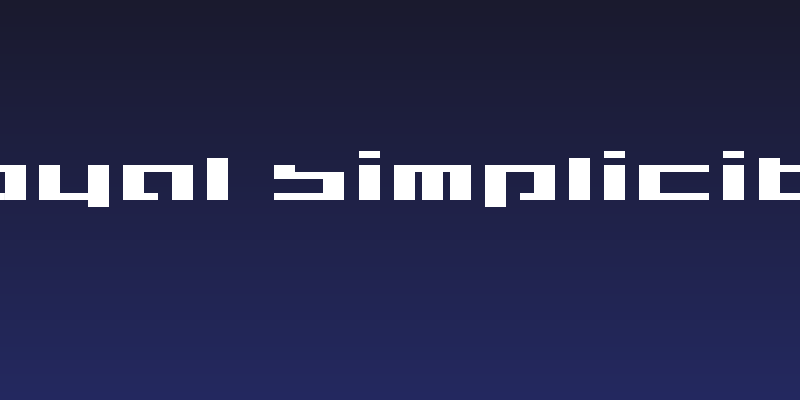 royal simplicity Social Header