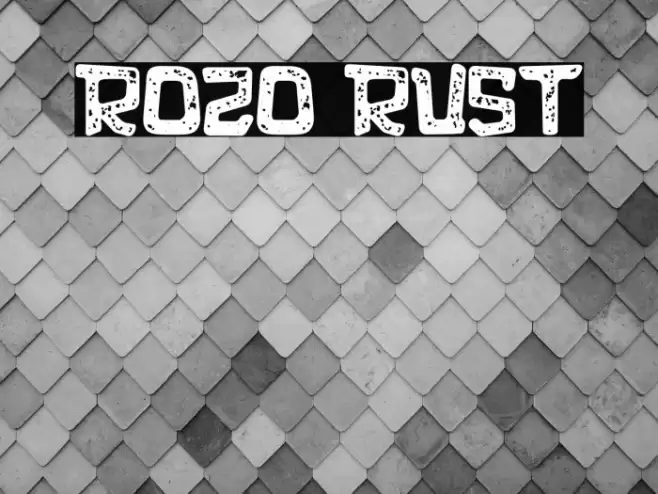 rozo Rust خط examples