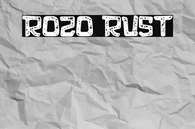 rozo Rust خط examples