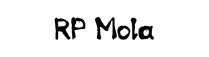 RP Mola  Frei Schriftart Herunterladen