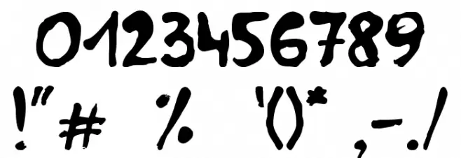 RP Mola Font OTHER CHARS