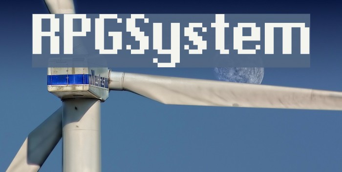 RPGSystem Font examples