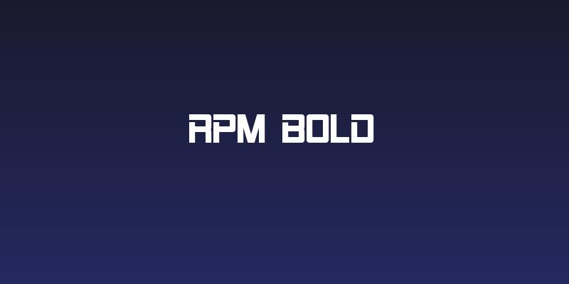 RPM Bold Social Header