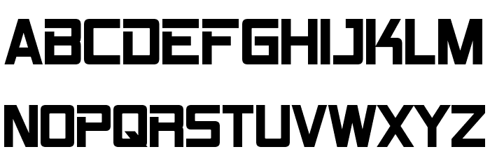 RPM Bold Font LOWERCASE
